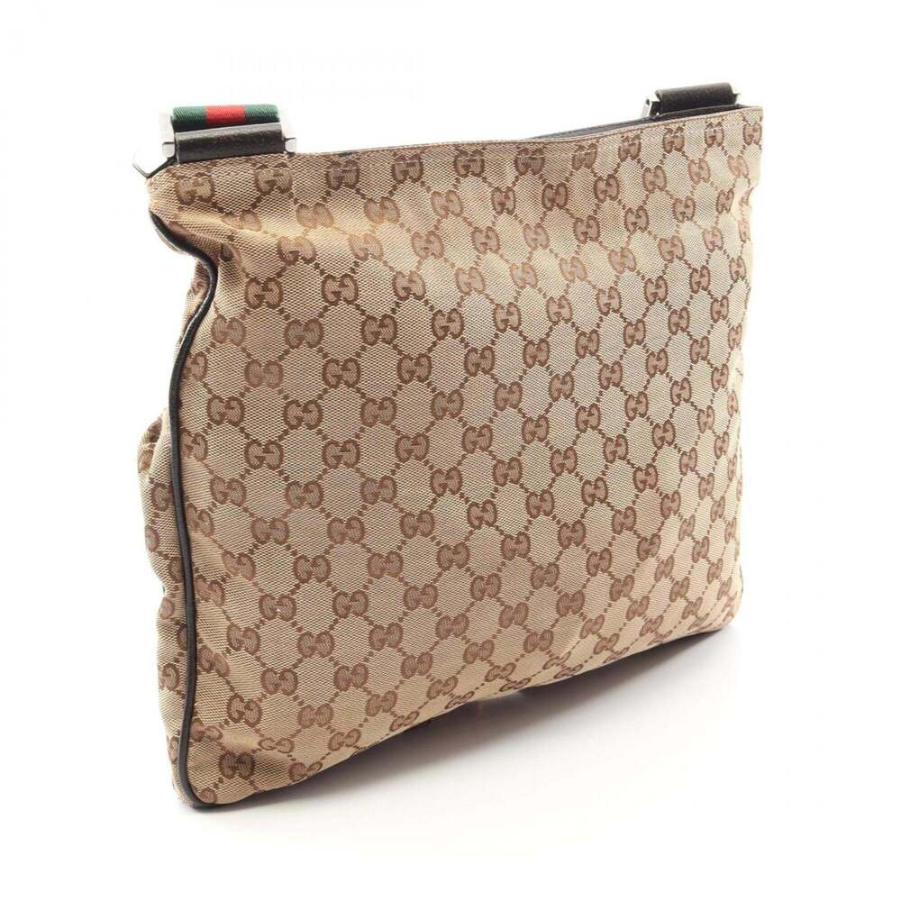 GUCCI Brown Leather Shoulder Bag - Picture 2 of 11